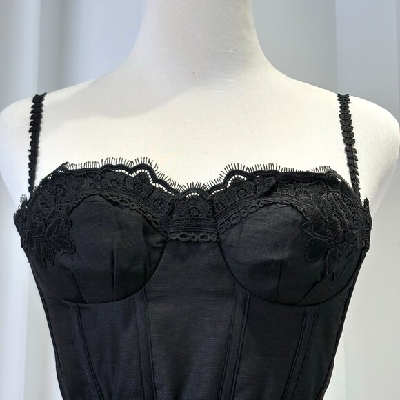 Zimmermann Lace-Trim Corset Picnic Dress - Picture 9 of 12